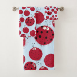 De Ladybug Shindig Bad Handdoek