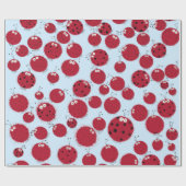 De Ladybug Shindig Cadeaupapier (Vlak)