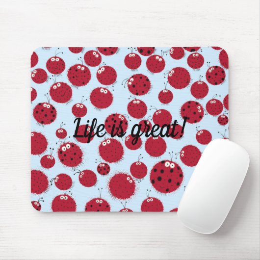 De Ladybug Shindig Muismat (Met muis)