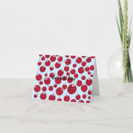 De Ladybug Shindig Notitiekaartje