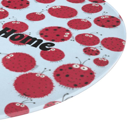 De Ladybug Shindig Snijplank (Hoek)