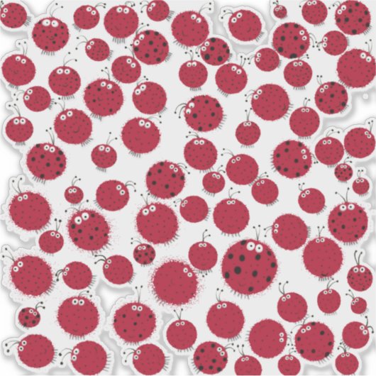 De Ladybug Shindig Sticker (Voorkant)