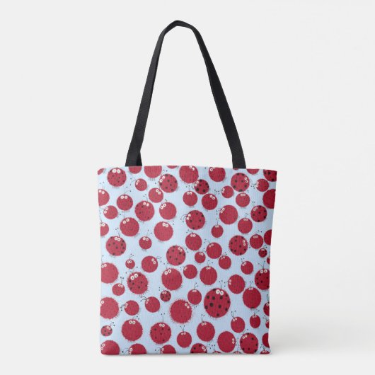 De Ladybug Shindig Tote Bag (Achterkant)