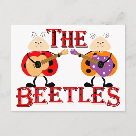 De Ladybugs Briefkaart (Voorkant)