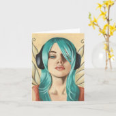 De Lafbek van Faerie #2 - Notecard Kaart (Gele Bloem)