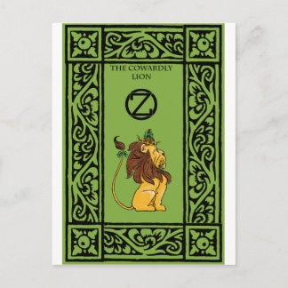 De laffe Lion Briefkaart