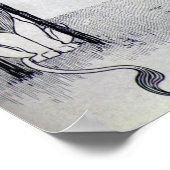 De laffe Lion Poster (Hoek)