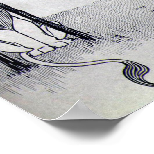 De laffe Lion Poster (Hoek)