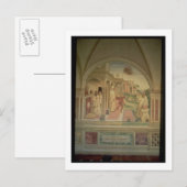 De lagellatie van St. Benedict, van het leven Briefkaart (Voorkant / Achterkant)