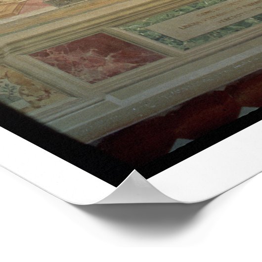 De lagellatie van St. Benedict, van het leven Poster (Hoek)