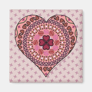 De lagen van de Hartmagneet Magneet