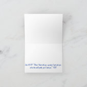 De Lagere Herfsten van de vrede notecard Kaart (Binnen)