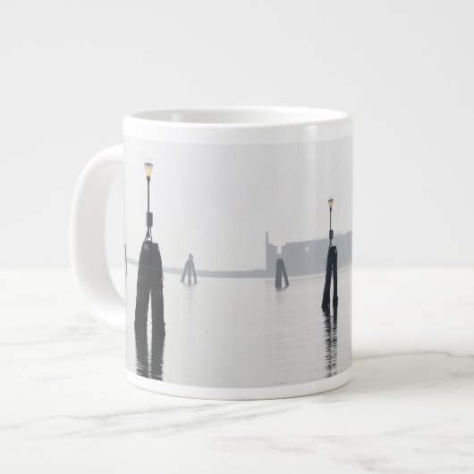 DE LAGOON Jumbo-Mok KRIJGEN Grote Koffiekop (Links)