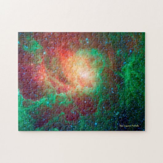 De lagune nebula legpuzzel (Horizontaal)