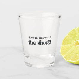 "De Lakens Uitdelen" Grappige Verpleegster Afstude Shot Glas