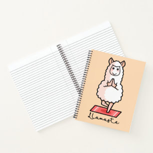 De Lama van de yoga - Llamaste Notitieboek