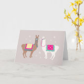 De Lama van het drama Kaart (Gele Bloem)