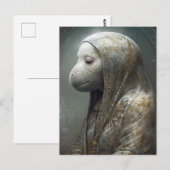 De Lamantijn-Non Briefkaart (Voorkant / Achterkant)