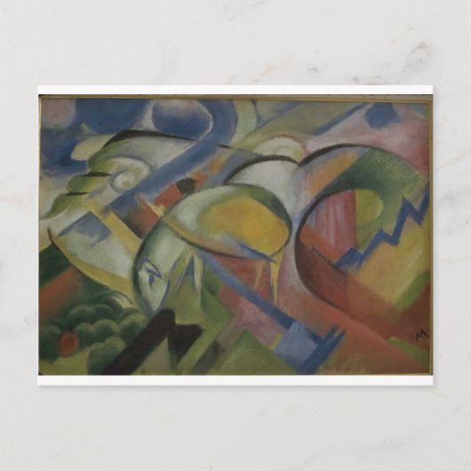 De Lamb van Franz Marc Briefkaart (Voorkant)