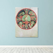 De Lamb van God Canvas Afdruk (Insitu (Houten vloer))