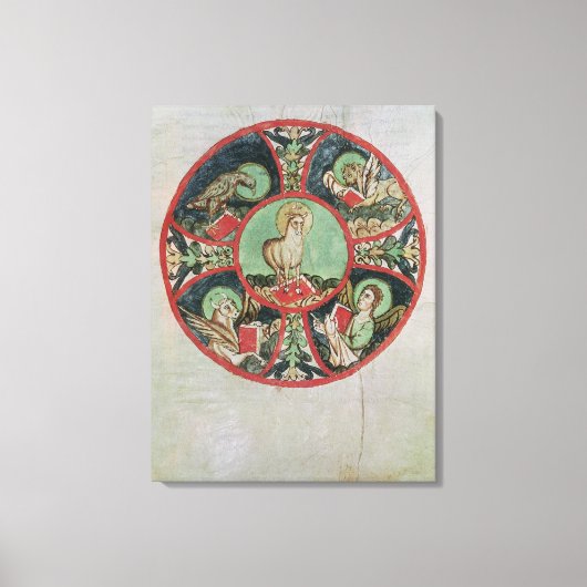 De Lamb van God Canvas Afdruk (Voorkant)