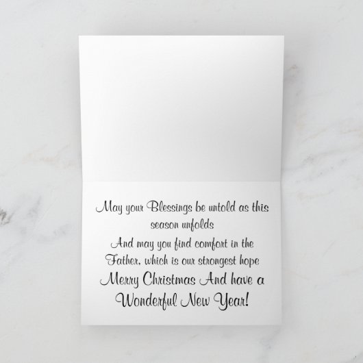 De Lamb van God! Feestdagen Kaart (Binnen)