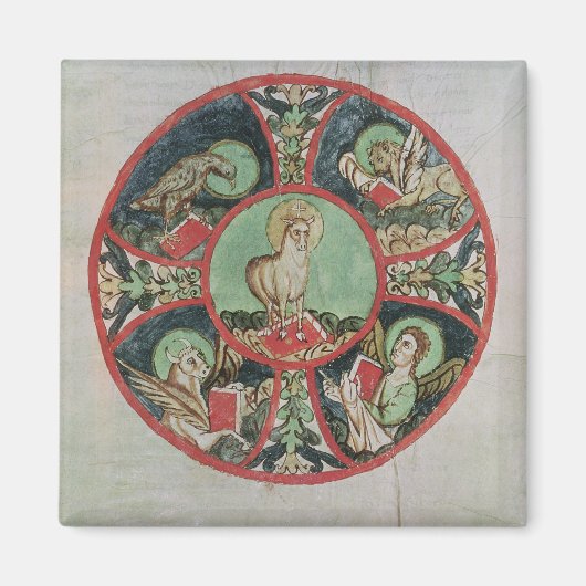 De Lamb van God Magneet (Voorkant)