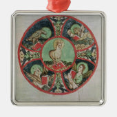 De Lamb van God Metalen Ornament (Voorkant)