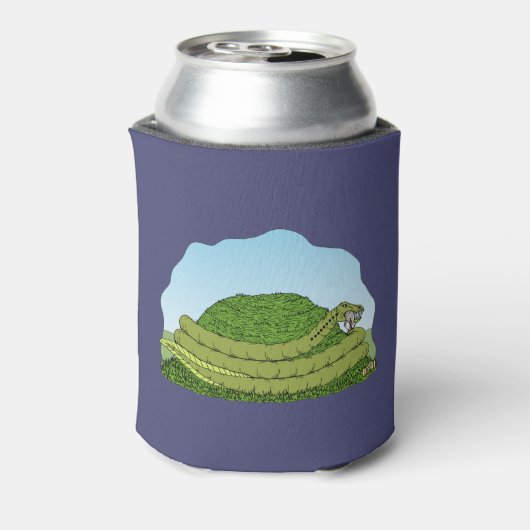 De Lambton Worm Blikjeskoeler (Blikje Achterkant)