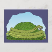 De Lambton Worm Briefkaart (Voorkant)