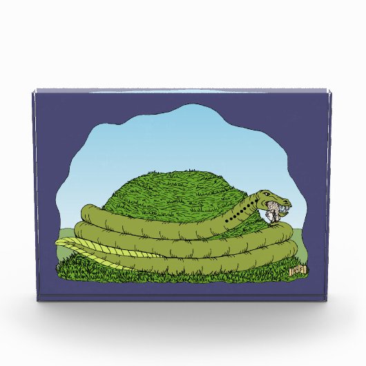 De Lambton Worm Fotoblokken (Voorkant)