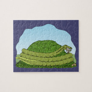 De Lambton Worm Legpuzzel