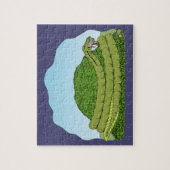 De Lambton Worm Legpuzzel (Verticaal)