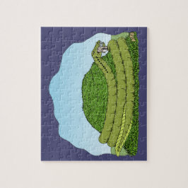 De Lambton Worm Legpuzzel