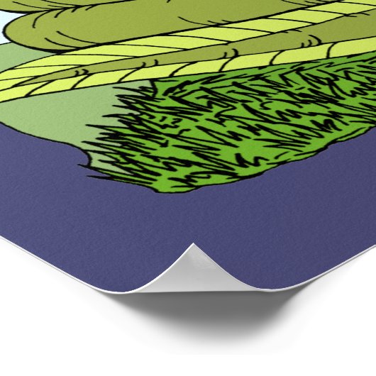 De Lambton Worm Poster (Hoek)