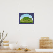 De Lambton Worm Poster (Keuken)