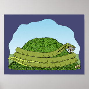 De Lambton Worm Poster