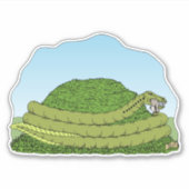 De Lambton Worm Sticker (Voorkant)