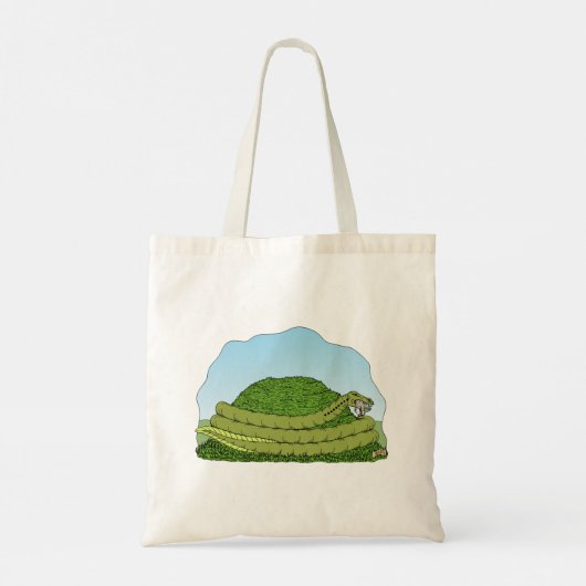 De Lambton Worm Tote Bag (Achterkant)