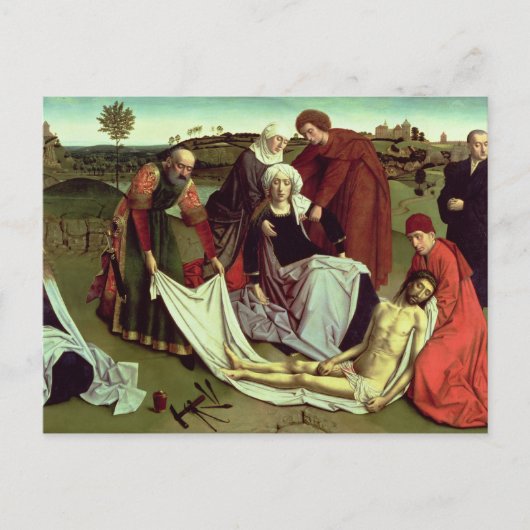 De Lamentatie over de dode Christus Briefkaart (Voorkant)