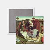 De Lamentatie over de dode Christus Magneet (Voorkant / Achterkant)