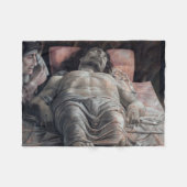 De Lamentatie over de dode Christus, Mantegna Fleece Deken (Voorkant (Horizontaal))