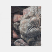 De Lamentatie over de dode Christus, Mantegna Fleece Deken (Voorkant)