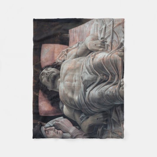 De Lamentatie over de dode Christus, Mantegna Fleece Deken (Voorkant)