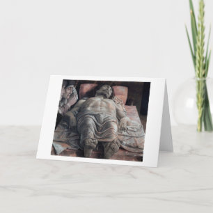 De Lamentatie over de dode Christus, Mantegna Kaart