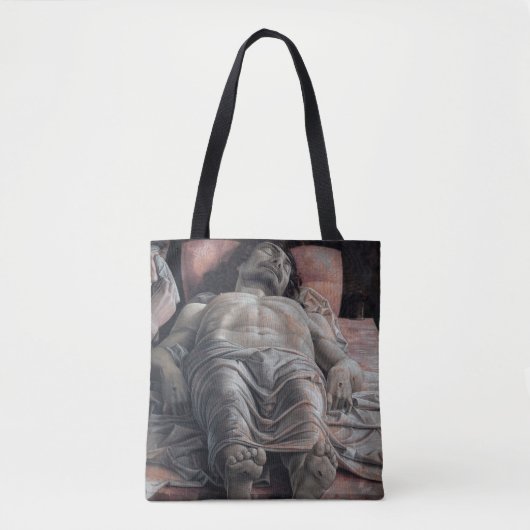 De Lamentatie over de dode Christus, Mantegna Tote Bag (Voorkant)