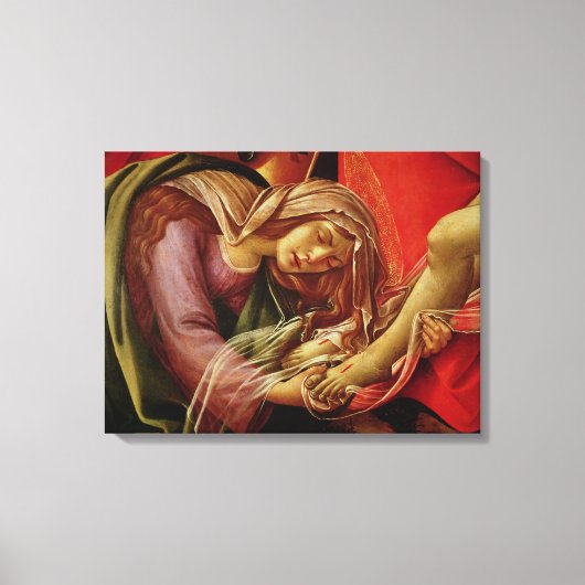 De Lamentatie van Christus Canvas Afdruk (Voorkant)
