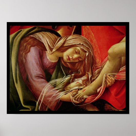 De Lamentatie van Christus Poster (Voorkant)