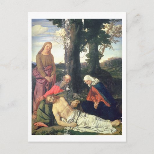 De Lamentatie van de dode Christus Briefkaart (Voorkant)