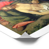 De Lamentatie van de dode Christus Poster (Hoek)